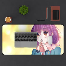 Load image into Gallery viewer, Itsudatte Bokura no Koi wa 10 Centi Datta. Mouse Pad (Desk Mat) With Laptop