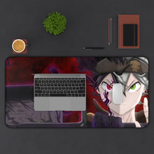 Load image into Gallery viewer, Black Clover Asta Mouse Pad (Desk Mat) With Laptop