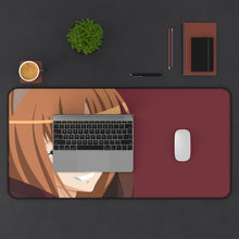 Load image into Gallery viewer, Spice And Wolf Mouse Pad (Desk Mat) With Laptop