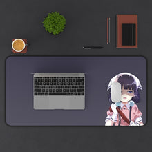 Load image into Gallery viewer, Maika Sakuranomiya Mouse Pad (Desk Mat) With Laptop