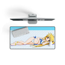 Load image into Gallery viewer, Magical Girl Lyrical Nanoha Mouse Pad (Desk Mat) On Desk