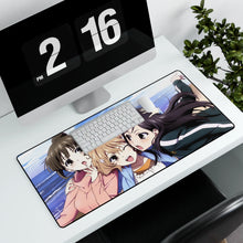 Load image into Gallery viewer, Hanasaku Iroha Mouse Pad (Desk Mat) With Laptop