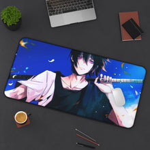 Load image into Gallery viewer, Fire Force Benimaru Shinmon Mouse Pad (Desk Mat) On Desk