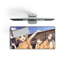 Load image into Gallery viewer, Hanasaku Iroha Mouse Pad (Desk Mat) On Desk