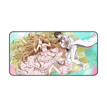Load image into Gallery viewer, Kirito and Asuna Mouse Pad (Desk Mat)