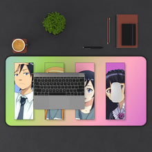 Load image into Gallery viewer, Oreimo Kirino Kousaka, Ayase Aragaki Mouse Pad (Desk Mat) With Laptop