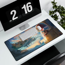Load image into Gallery viewer, Anime Girl Mouse Pad (Desk Mat) With Laptop