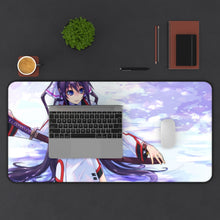 Load image into Gallery viewer, Infinite Stratos Houki Shinonono Mouse Pad (Desk Mat) With Laptop