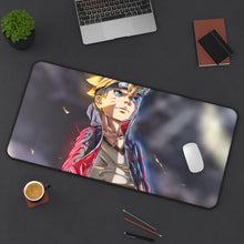 Load image into Gallery viewer, Boruto Mouse Pad (Desk Mat) On Desk