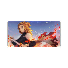 Load image into Gallery viewer, Kyojuro Rengoku Demon Slayer Mouse Pad (Desk Mat)