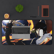 Load image into Gallery viewer, Anime FullMetal Alchemist Mouse Pad (Desk Mat) With Laptop