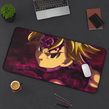 Load image into Gallery viewer, Meloidas Mouse Pad (Desk Mat) On Desk