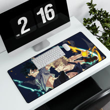 Load image into Gallery viewer, My Hero Academia Izuku Midoriya, Katsuki Bakugou Mouse Pad (Desk Mat) With Laptop