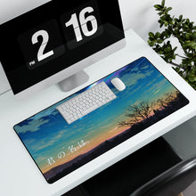 Load image into Gallery viewer, Your Name. Mouse Pad (Desk Mat) With Laptop