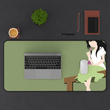 Load image into Gallery viewer, Eru Chitanda Minimalist Mouse Pad (Desk Mat) With Laptop