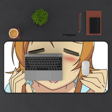 Load image into Gallery viewer, Oreimo Kirino Kousaka Mouse Pad (Desk Mat) With Laptop