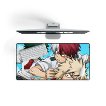 Load image into Gallery viewer, My Hero Academia Izuku Midoriya, Katsuki Bakugou Mouse Pad (Desk Mat) On Desk
