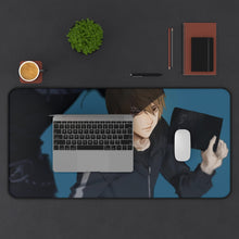 Load image into Gallery viewer, Death Note Light Yagami Mouse Pad (Desk Mat) With Laptop