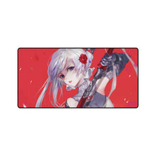 Load image into Gallery viewer, Anime, Beautiful, Girl, Warrior, Sword, Fantasy, Mouse Pad (Desk Mat)