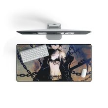 Load image into Gallery viewer, Black Rock Shooter Mouse Pad (Desk Mat)