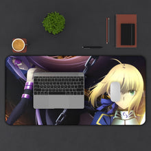 Load image into Gallery viewer, Rider, Saber (Fate Series) 8k Mouse Pad (Desk Mat) With Laptop