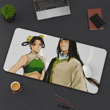 Load image into Gallery viewer, Neji Hyūga, Tenten (Naruto) Mouse Pad (Desk Mat) On Desk