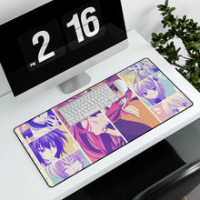 Load image into Gallery viewer, High School DxD Rias Gremory, Akeno Himejima, Issei Hyoudou, Koneko Toujou, Asia Argento Mouse Pad (Desk Mat) With Laptop