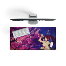 Load image into Gallery viewer, Erza Scarlet - Sakura Fantasy Mountain Mouse Pad (Desk Mat) On Desk