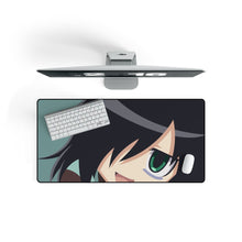 Load image into Gallery viewer, Tomoko Mouse Pad (Desk Mat) On Desk
