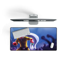 Load image into Gallery viewer, Saitama Mouse Pad (Desk Mat) On Desk