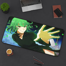 Load image into Gallery viewer, Tatsumaki Mouse Pad (Desk Mat) On Desk