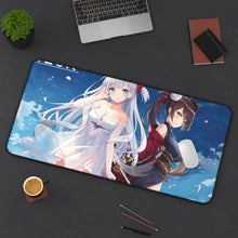 Load image into Gallery viewer, Azur Lane Mouse Pad (Desk Mat) On Desk
