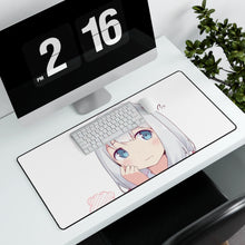 Load image into Gallery viewer, EroManga-Sensei Mouse Pad (Desk Mat) With Laptop