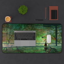 Load image into Gallery viewer, Kyojuro Rengoku Mouse Pad (Desk Mat) With Laptop