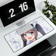 Load image into Gallery viewer, Is It Wrong to Try to Pick Up Girls in a Dungeon? Hestia Mouse Pad (Desk Mat) With Laptop