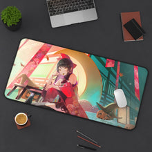 Load image into Gallery viewer, Anime Halloween Mouse Pad (Desk Mat) On Desk