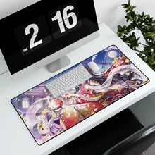 Load image into Gallery viewer, Anime Girl Mouse Pad (Desk Mat) With Laptop