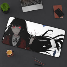 Load image into Gallery viewer, Yumeko Jabami Mouse Pad (Desk Mat) On Desk
