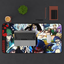 Load image into Gallery viewer, Beelzebub Mouse Pad (Desk Mat) With Laptop