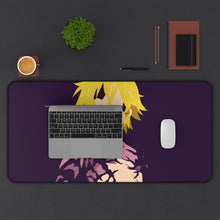 Load image into Gallery viewer, The Seven Deadly Sins Meliodas Mouse Pad (Desk Mat) With Laptop