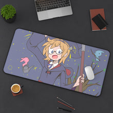 Load image into Gallery viewer, Little Witch Academia Computer Keyboard Pad, Lotte Yanson Mouse Pad (Desk Mat) On Desk