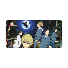 Load image into Gallery viewer, Durarara!! Izaya Orihara, Shizuo Heiwajima, Celty Sturluson, Masaomi Kida, Anri Sonohara Mouse Pad (Desk Mat)