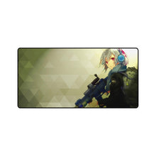 Load image into Gallery viewer, Anime girl gun Mouse Pad (Desk Mat)