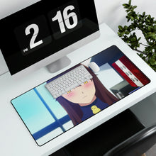 Load image into Gallery viewer, The Ice Guy and His Cool Female Colleague Mouse Pad (Desk Mat)
