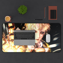 Load image into Gallery viewer, One-Punch Man Mouse Pad (Desk Mat) With Laptop