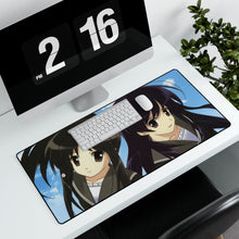 Load image into Gallery viewer, Myself ; Yourself Mouse Pad (Desk Mat) With Laptop