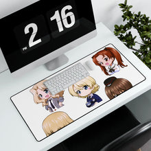 Load image into Gallery viewer, Girls und Panzer Mouse Pad (Desk Mat) With Laptop