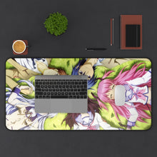 Load image into Gallery viewer, Angel Beats! Kanade Tachibana, Yuri Nakamura, Yuzuru Otonashi, Hinata Hideki, Yui Mouse Pad (Desk Mat) With Laptop
