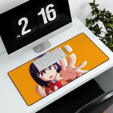 Load image into Gallery viewer, Anime Gabriel DropOut Mouse Pad (Desk Mat) With Laptop