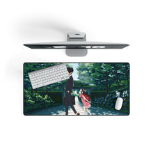 Load image into Gallery viewer, Wanna Walk? Mouse Pad (Desk Mat) On Desk